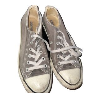 Converse Gray Canvas Sneakers